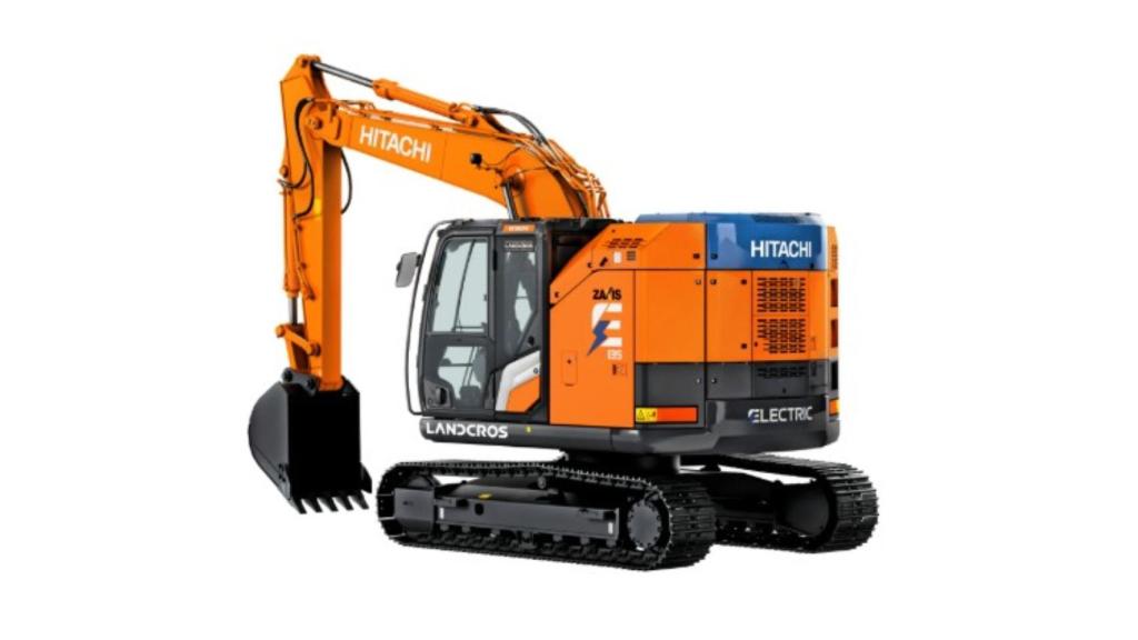 La excavadora Hitachi ZX135-7EB.