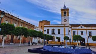Plaza de España de La Algaba.