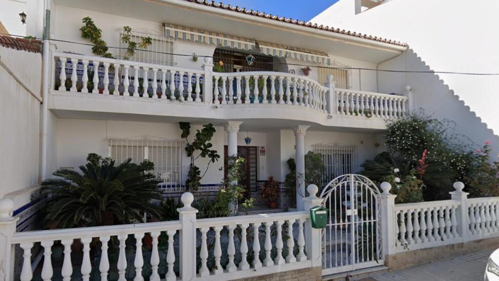 La casa donde se ha producido el incendio.