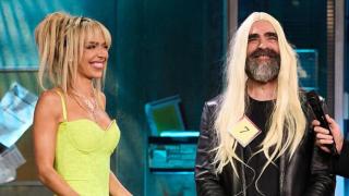 Bad Gyal y Luis Tosar en 'La Revuelta'