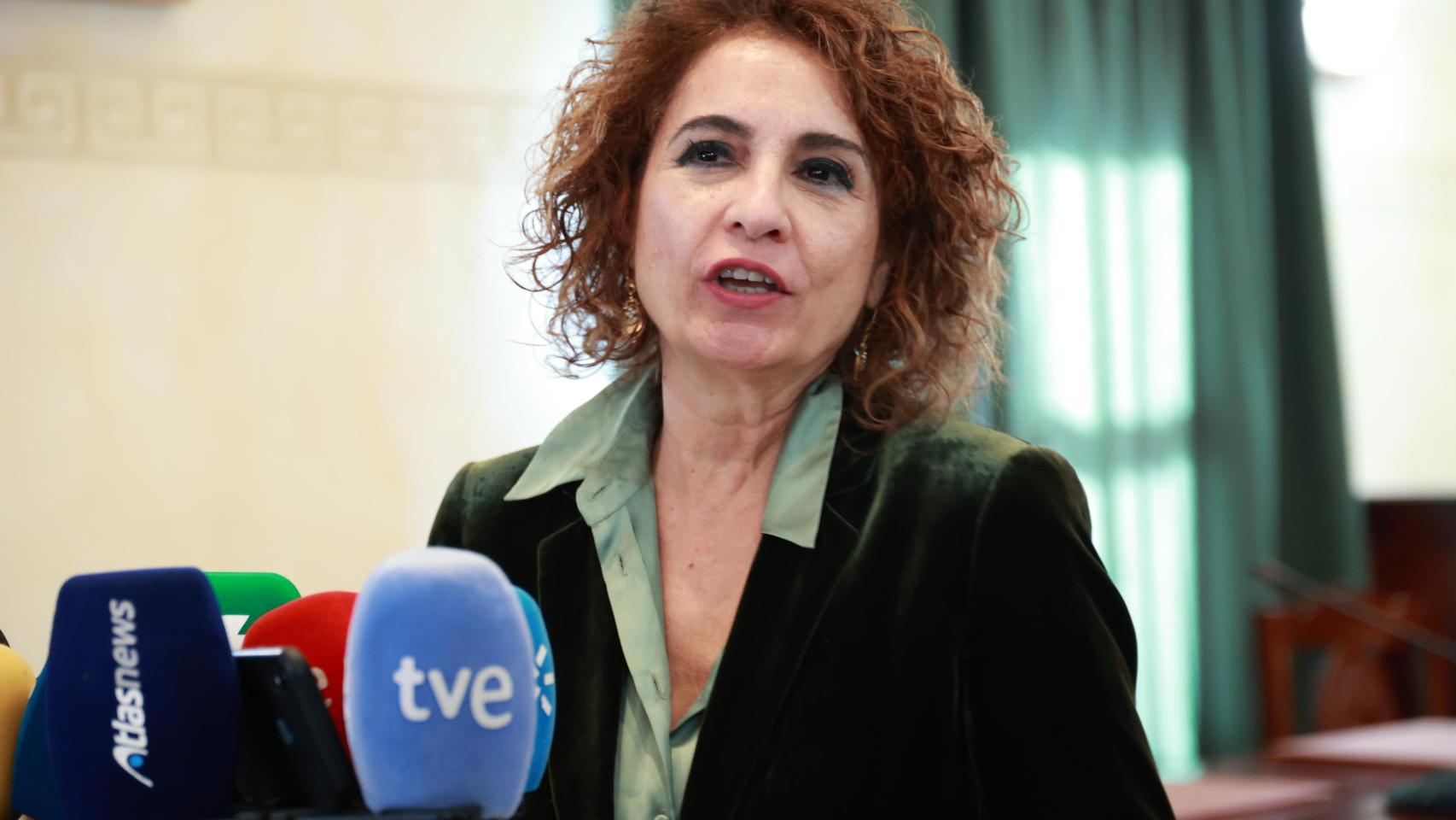 María Jesús Montero, ministra de Hacienda.