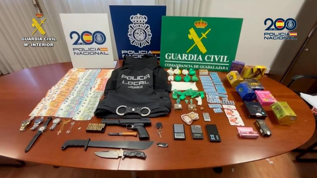 operación de la Guardia Civil y la Policía Nacional que ha desmantelado una organización que traficaba con cocaína en el Corredor del Henares.