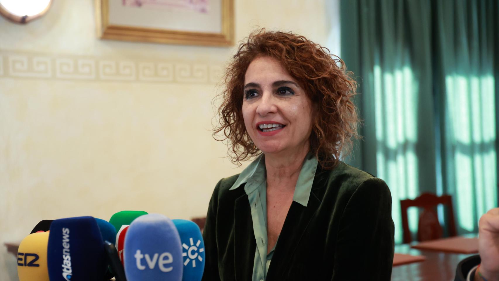 María Jesús Montero, ministra de Hacienda.