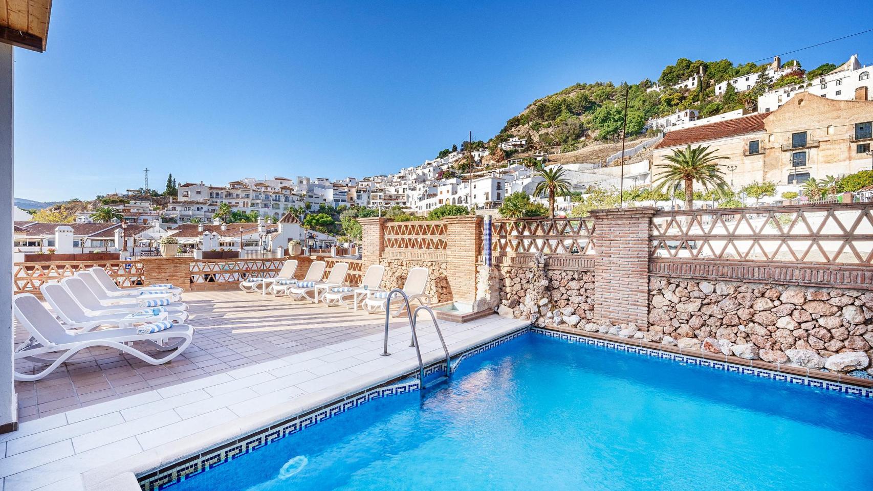Imagen del hotel Beneste en Frigiliana.
