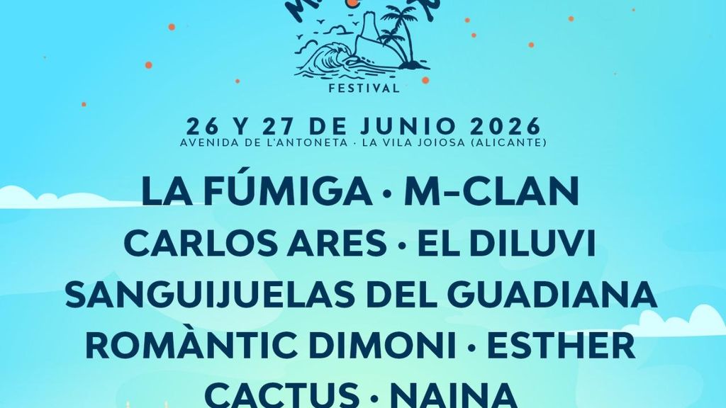 Cartel festival en su edición 2026.