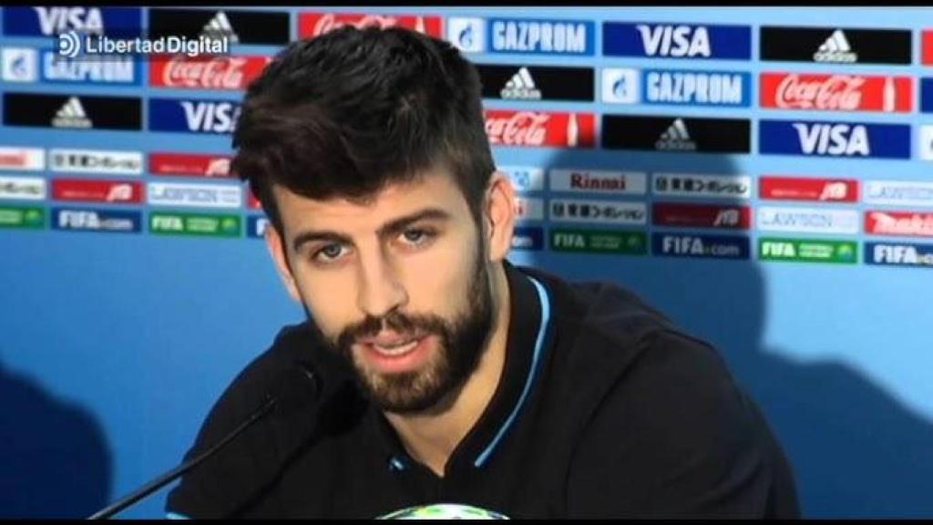 Piqué, en el momento en el que dijo Cono-cido