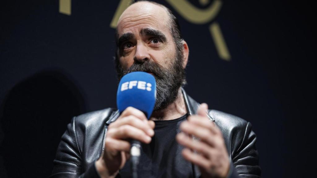 Luis Tosar en una entrevista con EFE.