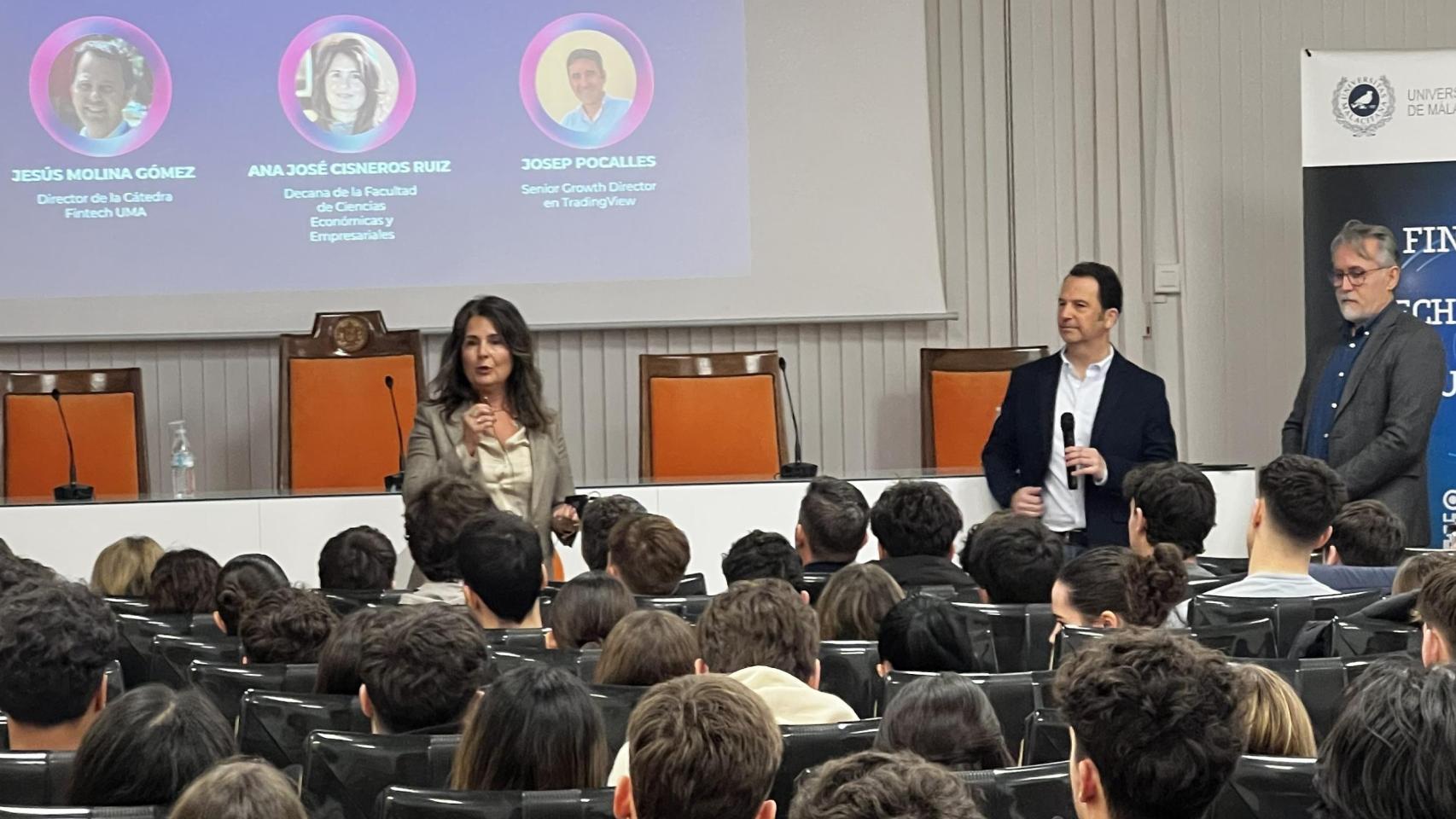 La Universidad de Málaga inaugura el FinTech Lab.