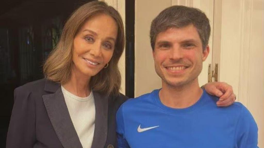 Isabel Preysler con Blas Latorre.