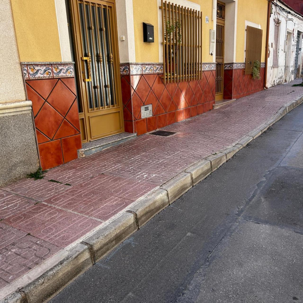 Entrada de la vivienda de Francisco Sandoval.