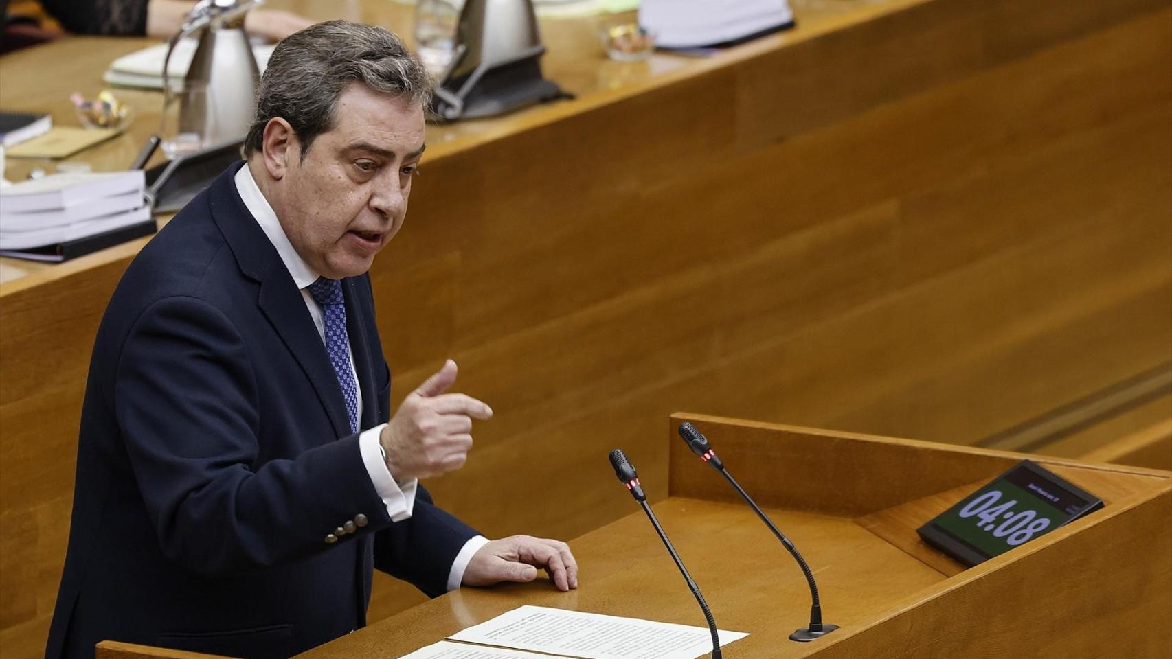 José María Llanos durante una sesión de control en Les Corts. Rober Solsona / Europa Press