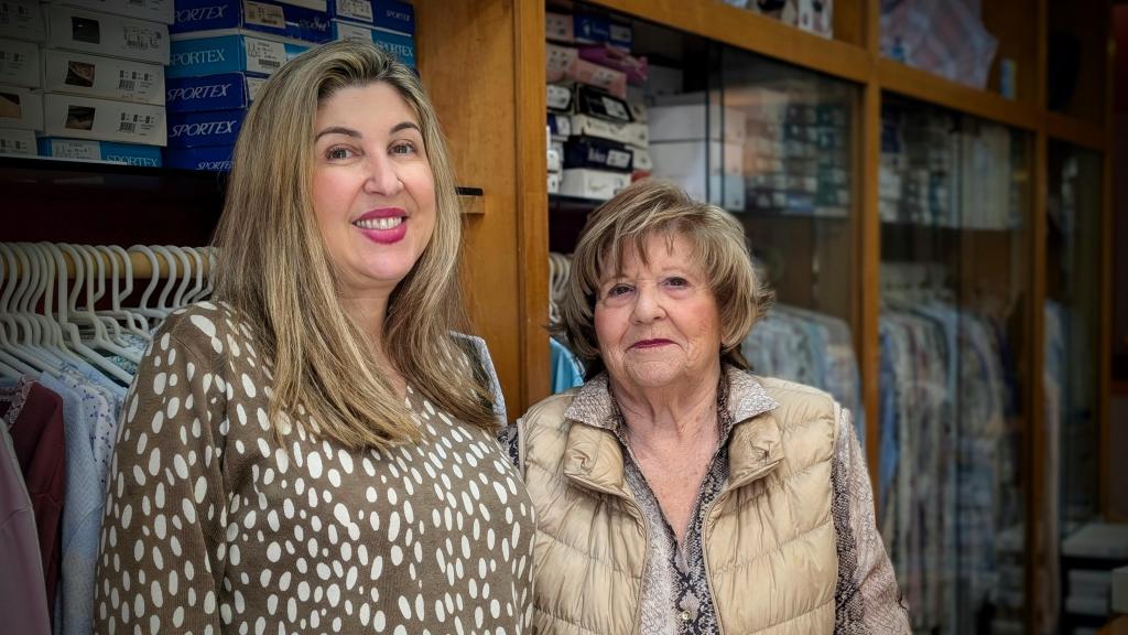 Madre e hija, rostros del negocio.