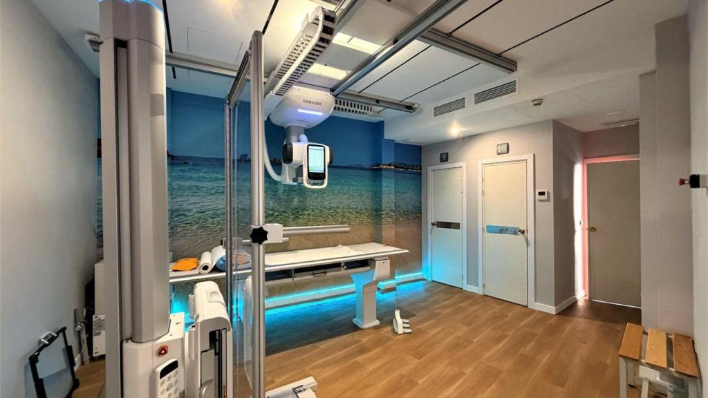La nueva sala de radiología digital del Clínico.