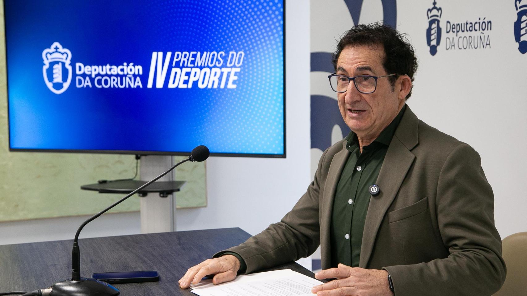 El diputado provincial de deportes, Antonio Leira.