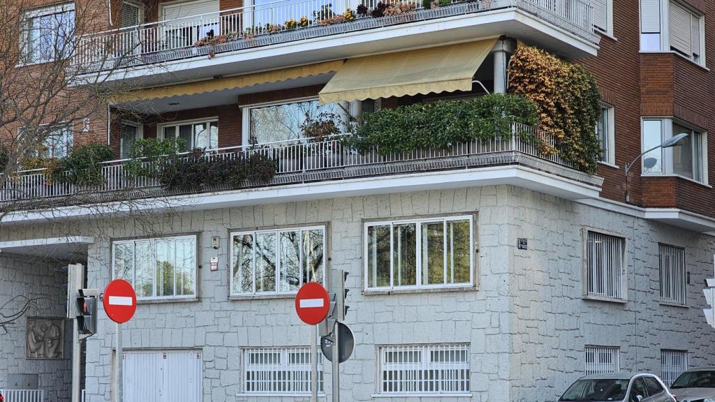 Fachada de la casa de Eugenia Silva.