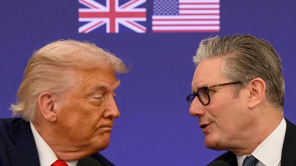 Donald Trump y Keir Starmer en una foto de archivo.