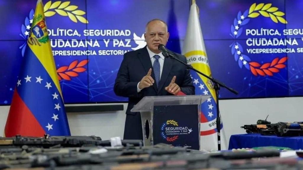 The Minister of the Interior of Venezuela, Diosdado Cabello.