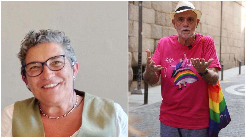 Lucinda Rey y Federico Armenteros, voluntaria y fundador de la Fundación 26 de Diciembre