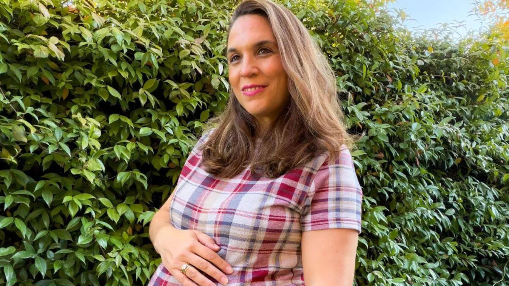 Ana Iglesias, madre de 10 hijos. 