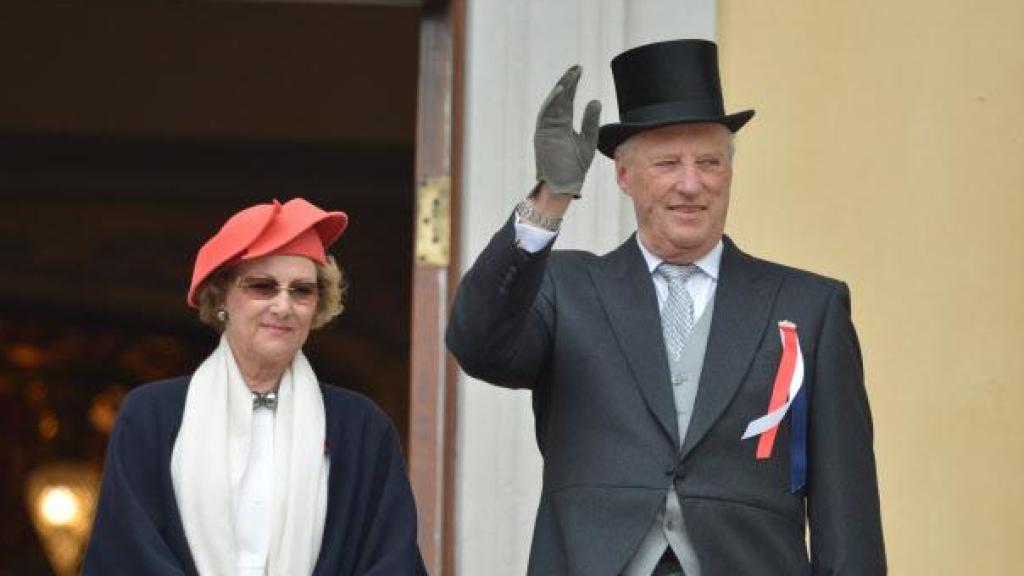 Los reyes de Noruega, en una imagen de archivo.