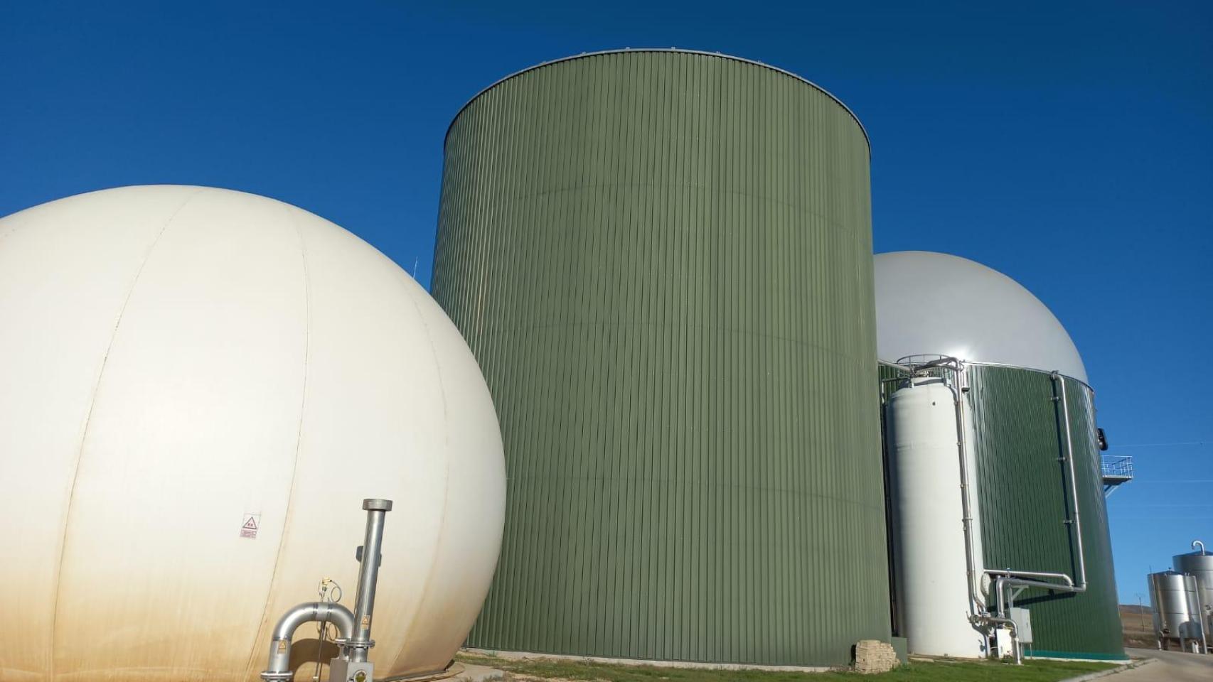 Imagen de la planta de Biored de Redexis en Almazán (Soria).