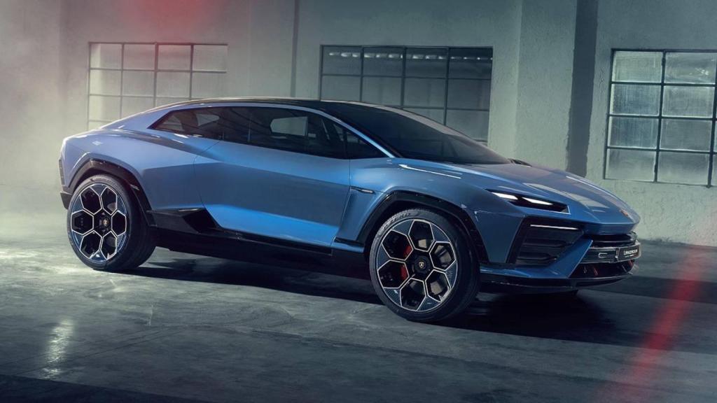 Prototipo del Lamborghini Lanzador, modelo eléctrico cancelado por la marca