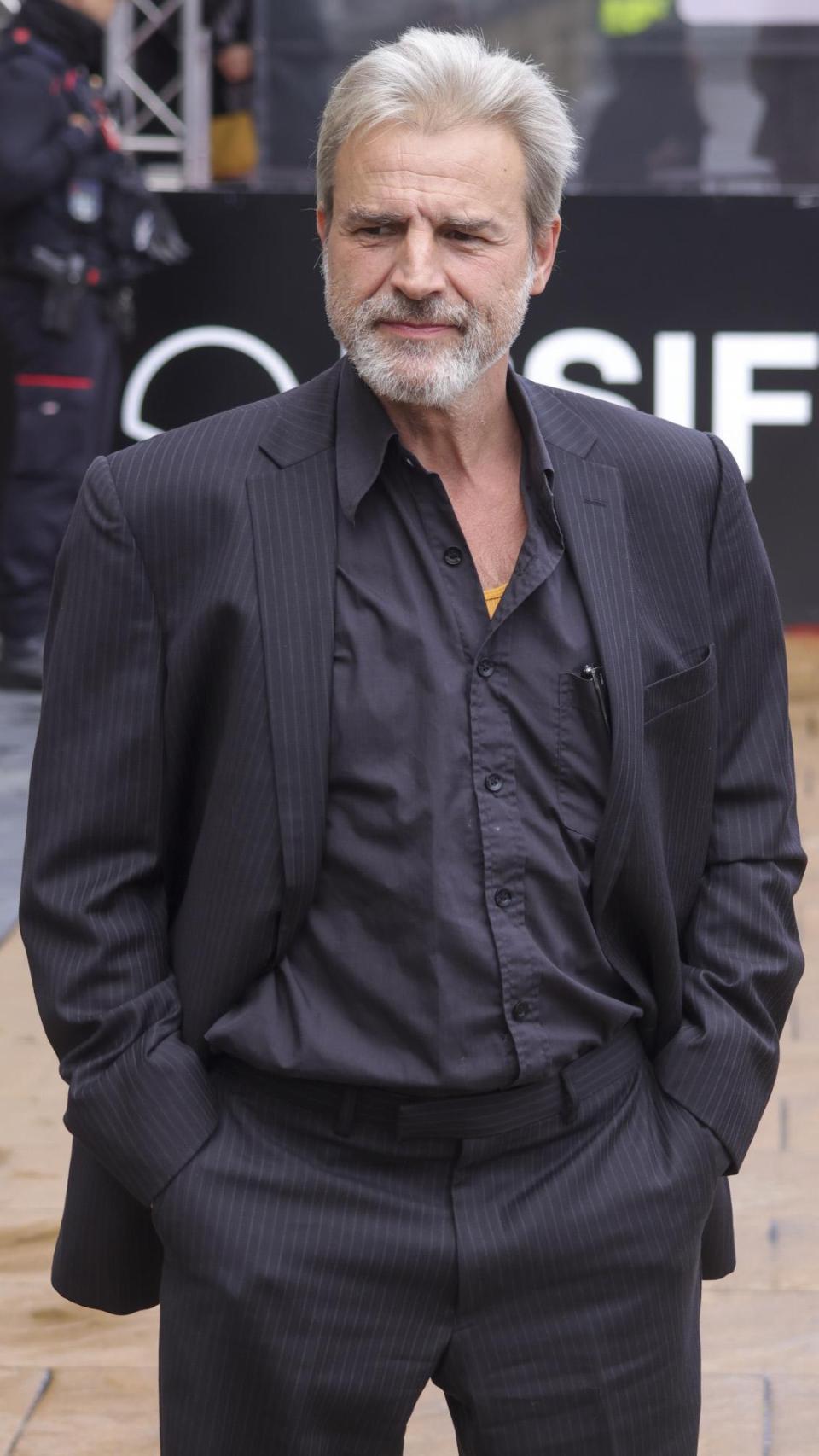 Alberto San Juan, en el Festival de Cine de San Sebastián, en septiembre de 2025.