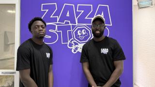 Dos socios de ZazaStop.