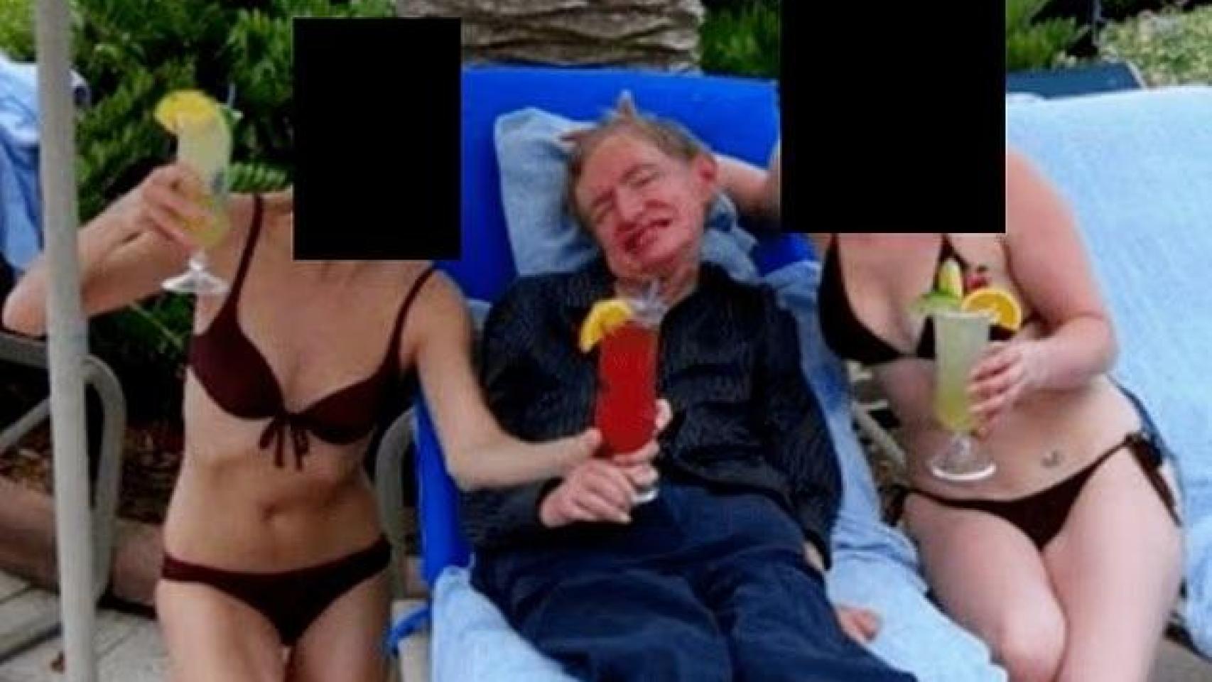 Una imagen de los archivos de Epstein muestra a Stephen Hawking con dos mujeres en bikini: «Eran sus cuidadoras» Una imagen de los archivos de Epstein muestra a Stephen Hawking con dos mujeres en bikini: «Eran sus cuidadoras»