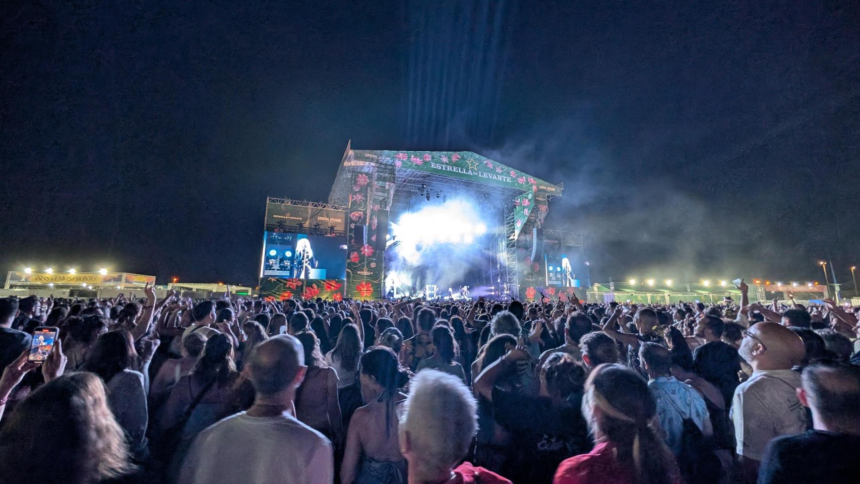 El escenario principal del Área 12 en la última edición del Spring Festival en Rabassa.