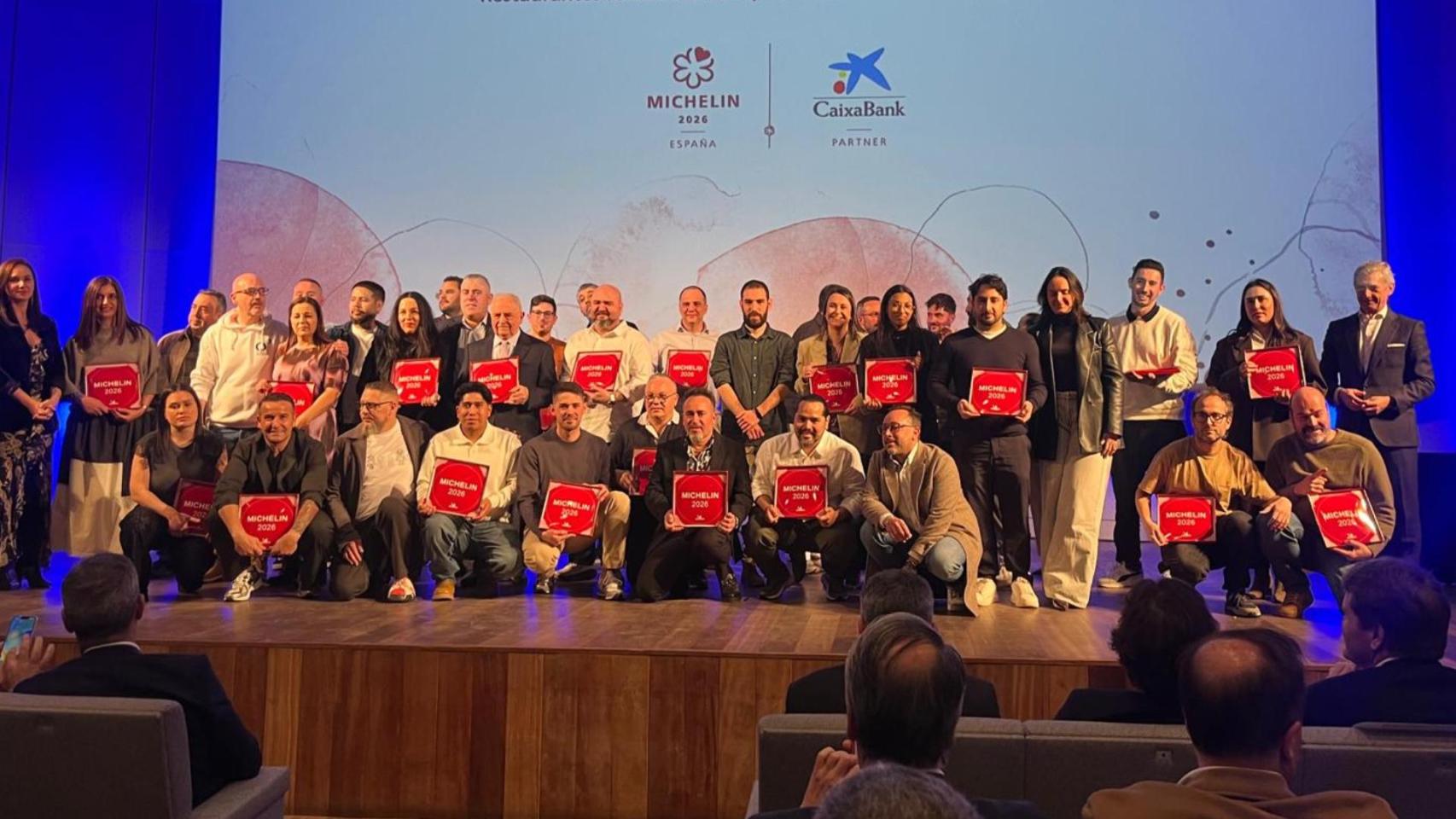 Gala de entrega de placas de la Guía Michelín