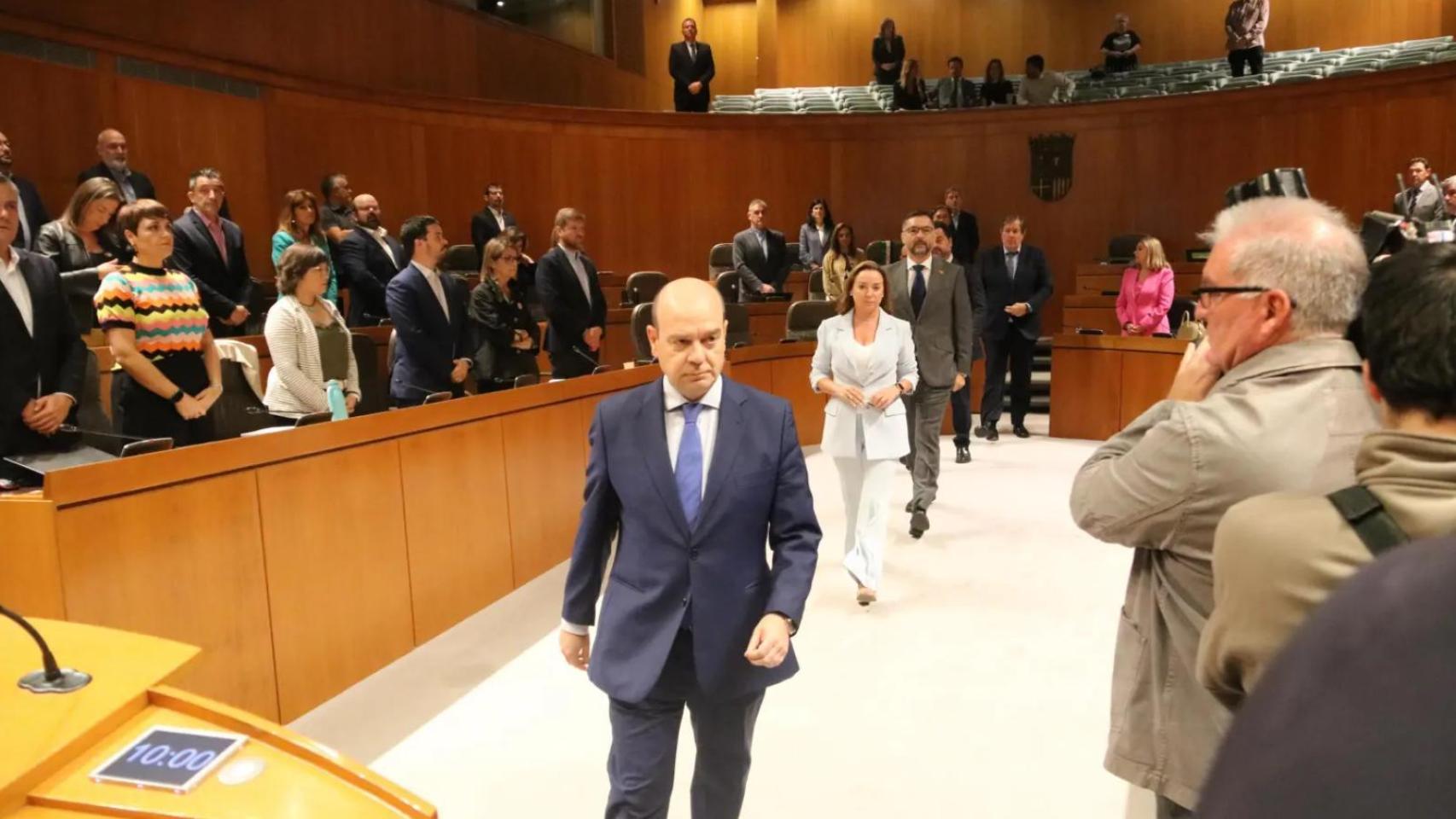 Último Pleno de las Cortes de Aragón