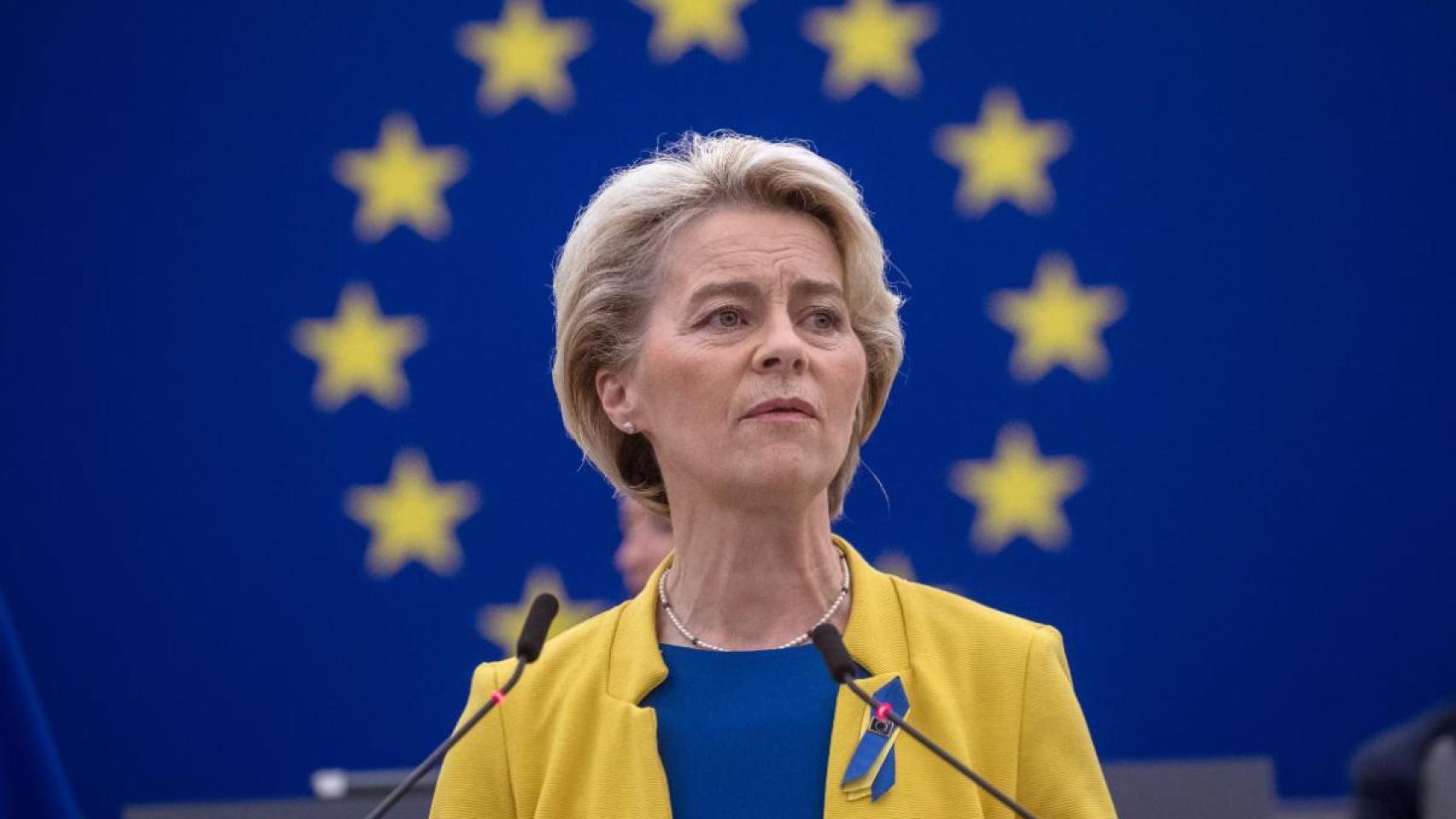 Ursula von der Leyen, presidenta de la Comisión Europea.