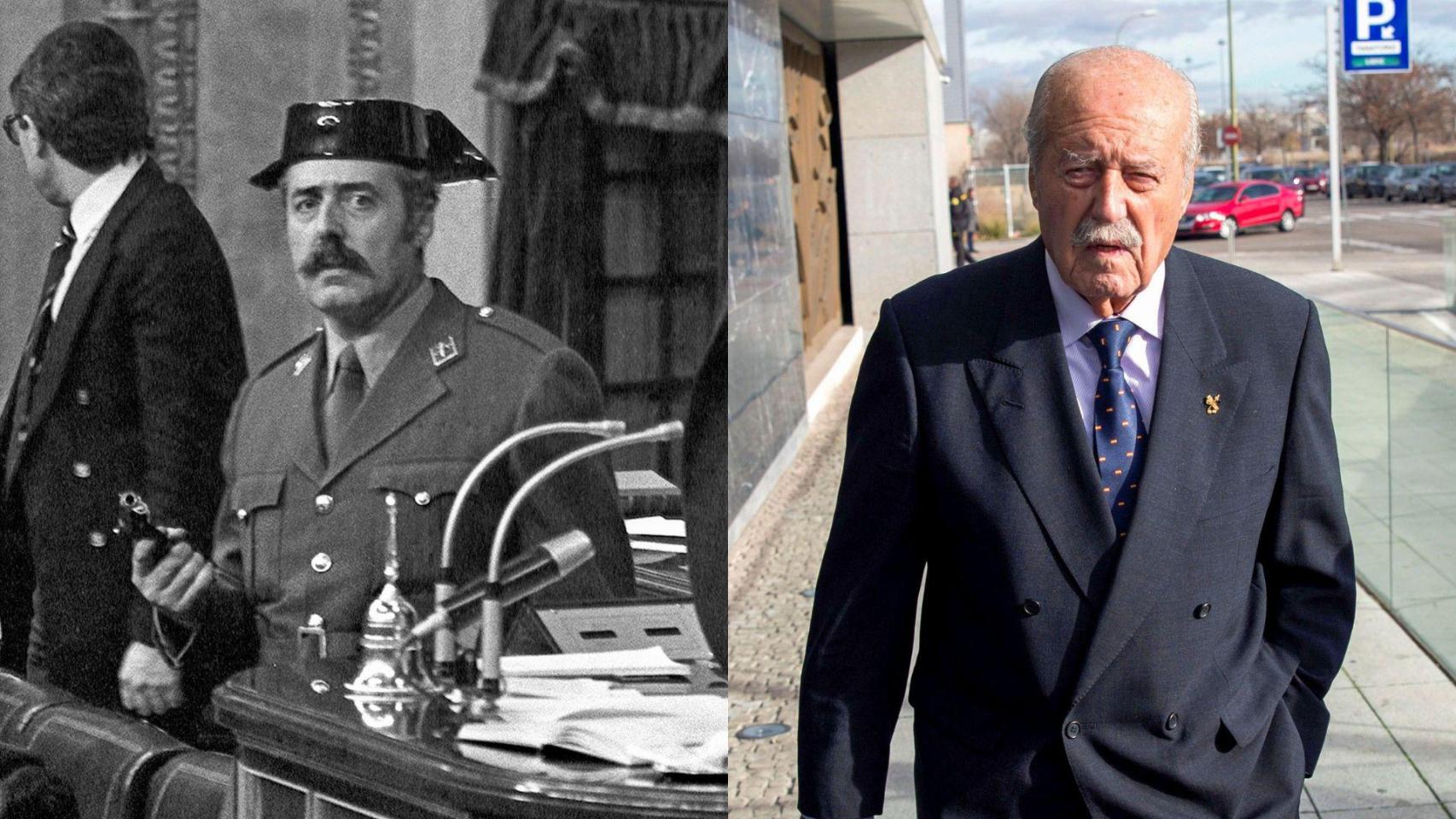 Antonio Tejero, autor del golpe de Estado del 23 F.