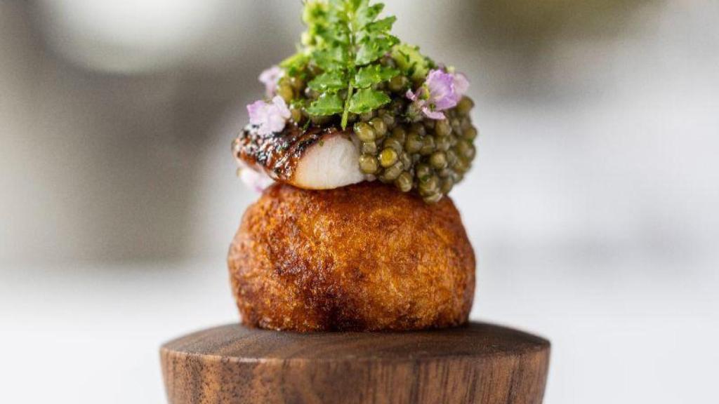 Un takoyaki en Jordnær, Copenhague,
