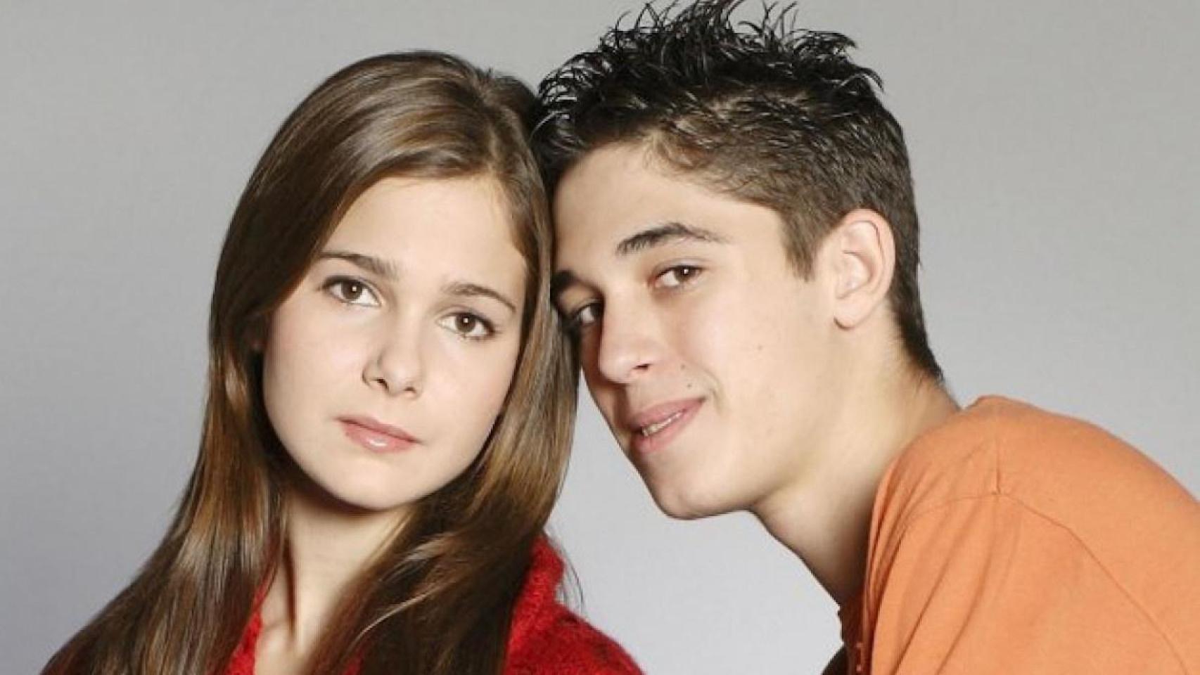 Natalia Sánchez y Víctor Elías interpretaban a Teté y Guille en 'Los Serrano'.