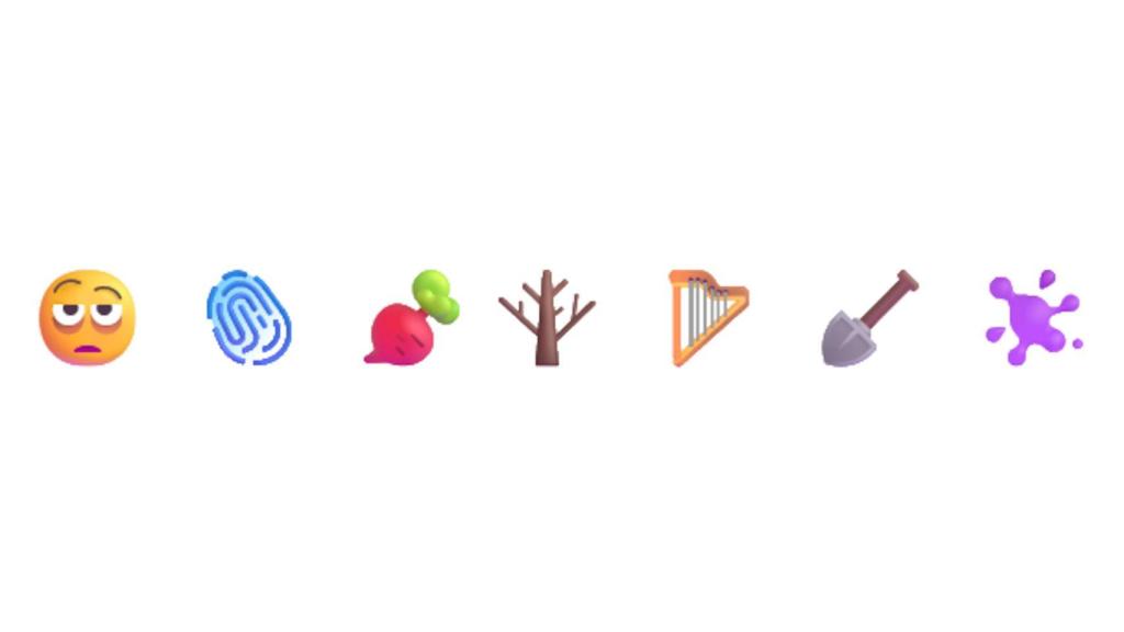 Nuevos emoji disponibles en Windows 11