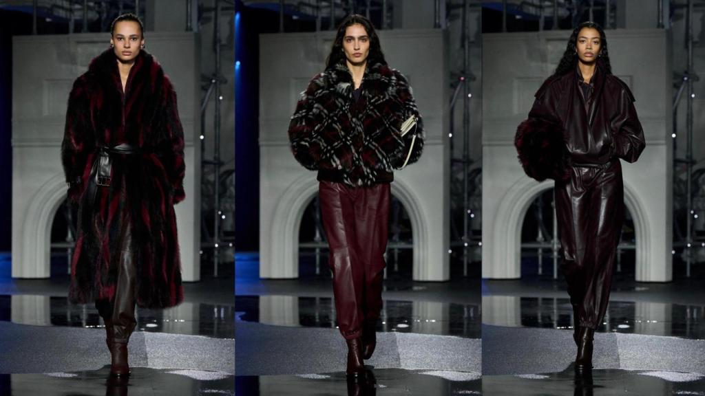 Burdeos de Burberry.