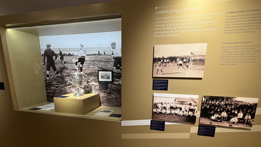 Imagen del museo del Dépor en A Coruña
