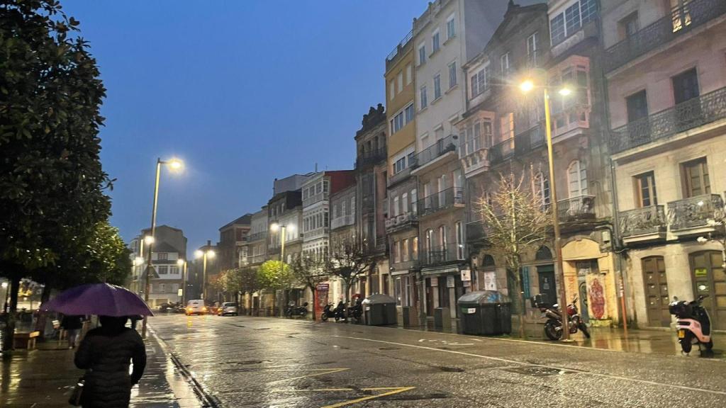 El tiempo en Vigo, a 25 de febrero de 2026.