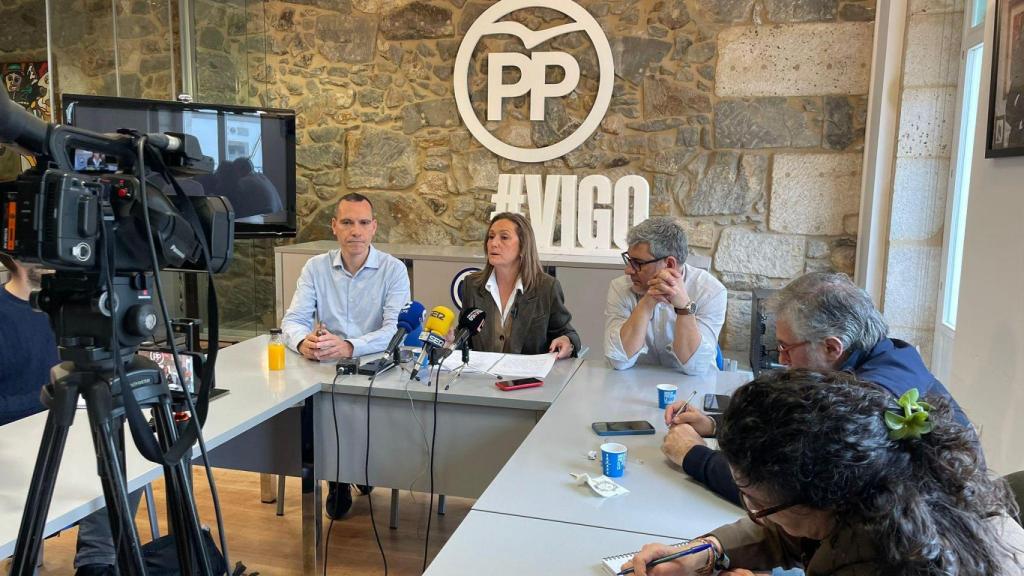 Luisa Sánchez, Miguel Martín y Fernando González Abeijón.