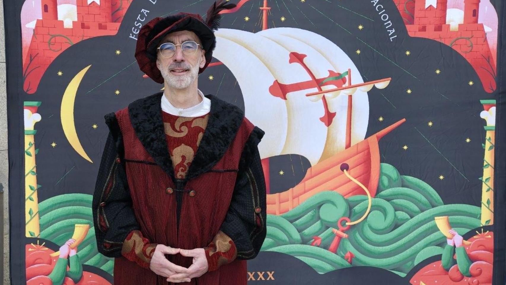 Jesús Vázquez Almuíña, alcalde de Baiona.
