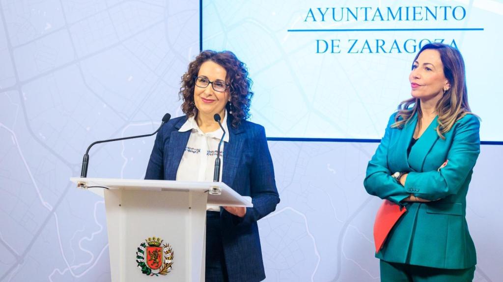 Eva Torres, durante la presentación del acuerdo.