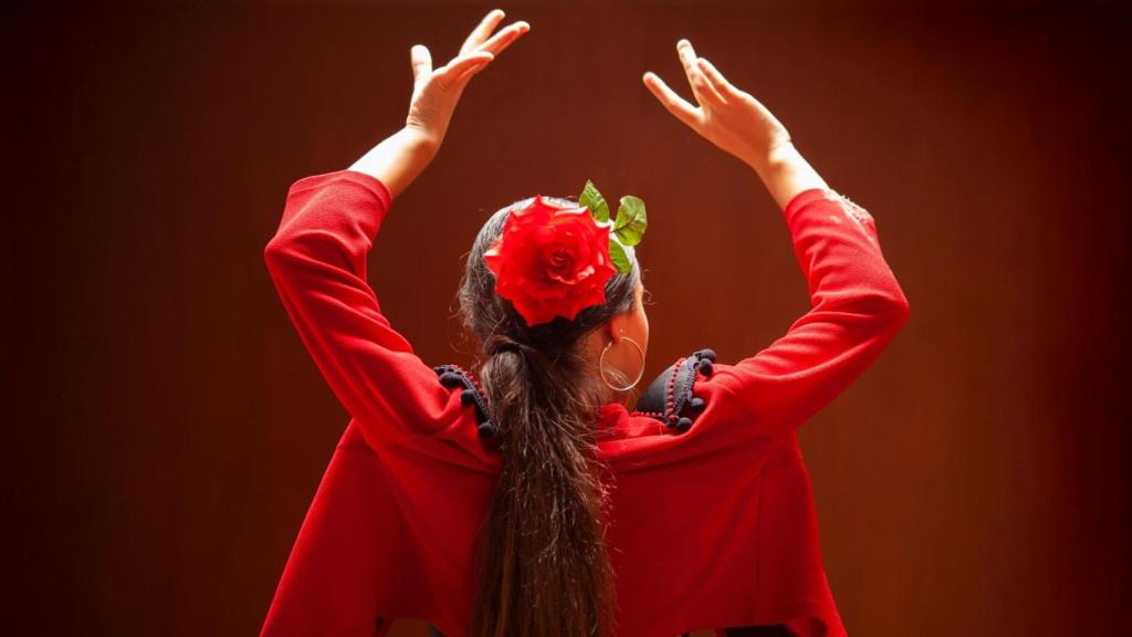 Bailaora de flamenco