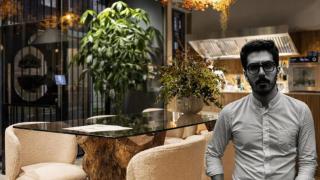 Marcos S. Area, chef y responsable de É Restaurante, en Marín (Pontevedra)