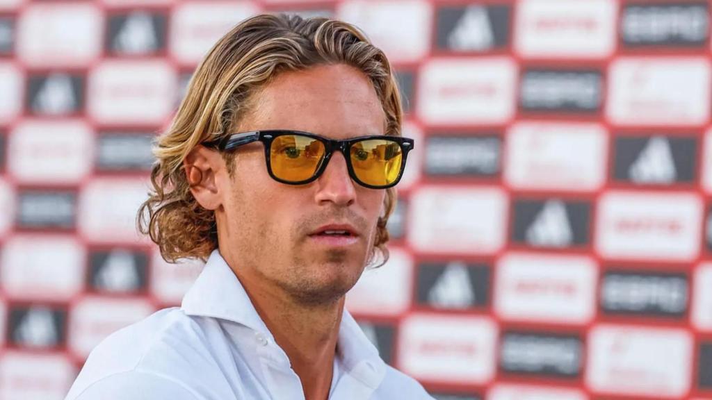 Marcos Llorente, en una concentración de la Selección