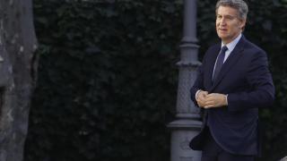 El presidente del PP, Alberto Núñez Feijóo, el miércoles 25 de febrero.