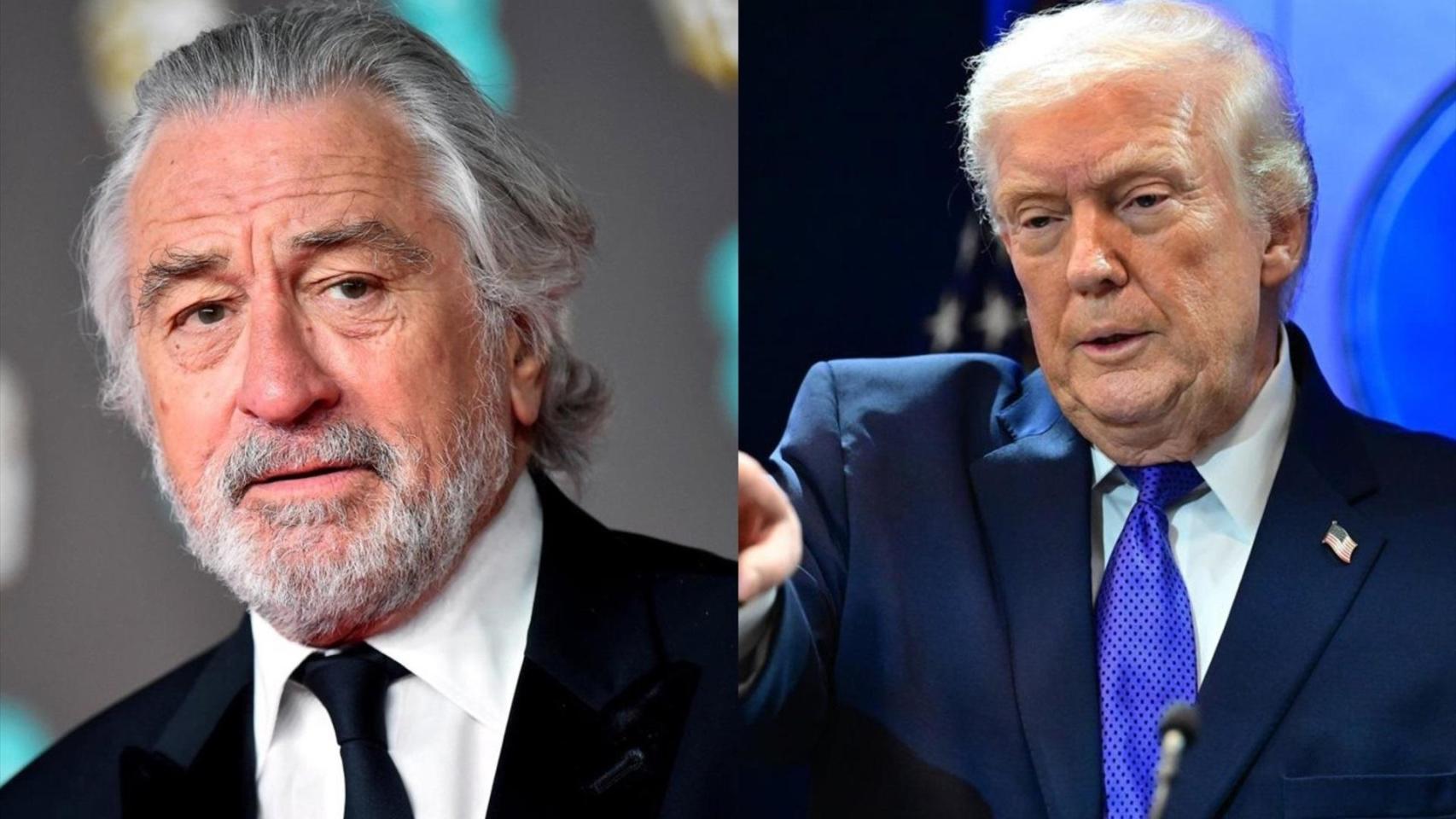 Robert De Niro y Donald Trump. Foto: ContactoPhoto / Europa Press