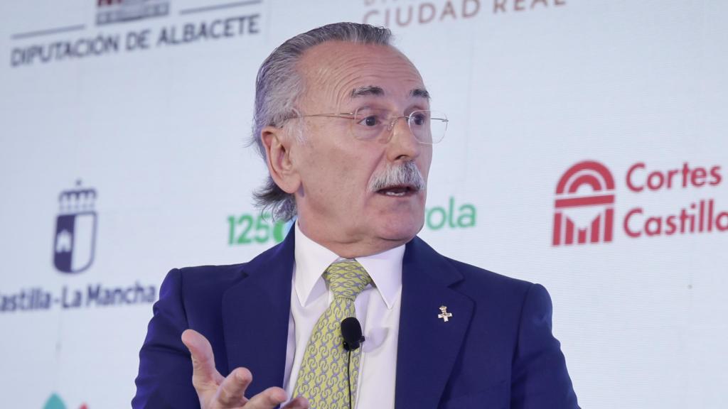 Luis Furnells durante su entrevista en el foro celebrado en el Cigarral de las Mercedes.