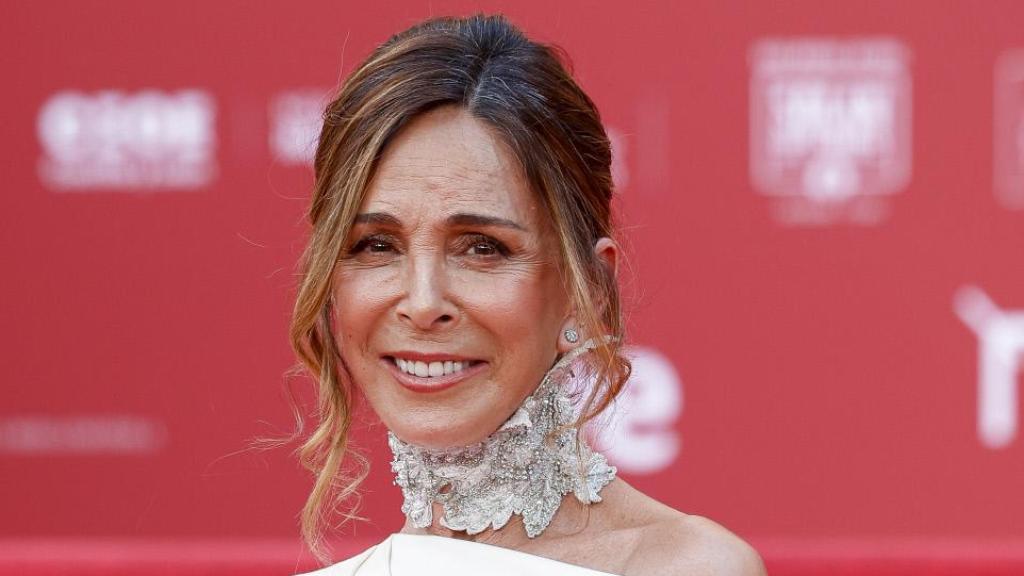 Lydia Bosch, en la alfombra roja de la segunda edición de los Premios de la Academia de la Moda Española en Madrid en julio de 2025.